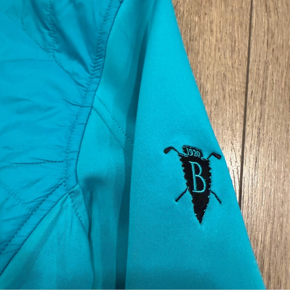 Sunice Women's golf Teal Jacket, quarter zip , size S , new without tag - Picture 5 of 9